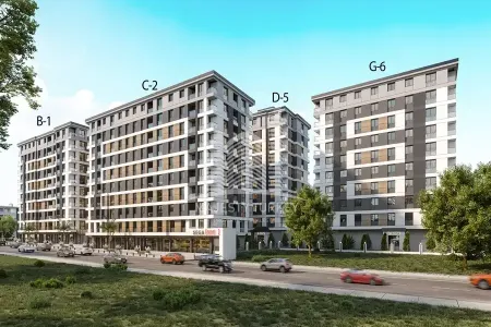 伊斯坦布尔泽伊廷布尔努 Sega Metro Park 住宅项目 | 现代公寓与高投资机会